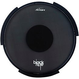 RTOM Black Hole Bass Drum Practice Pad 20 in.