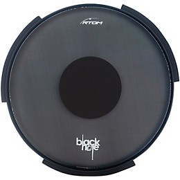 RTOM Black Hole Bass Drum Practice Pad 22 in.