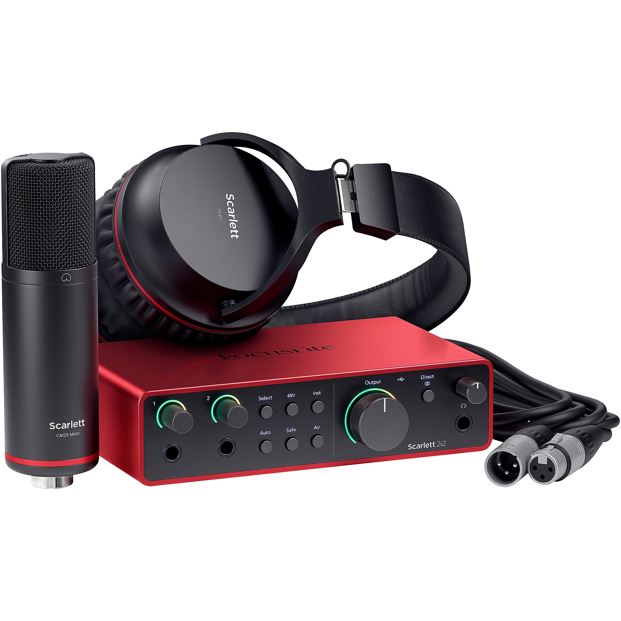 Focusrite Scarlett Studio Pack Gen 4 With AVID Pro Tools Artist