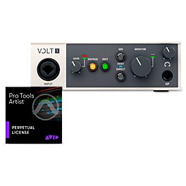 Universal Audio Volt USB Audi... Universal Audio Volt USB Audio Interface with AVID Pro Tools Artist Perpetual License Volt 1