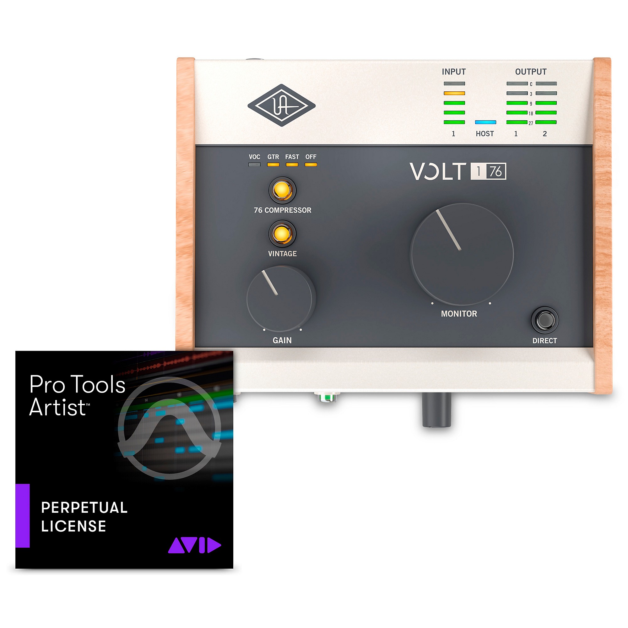 Universal Audio Volt USB Audio Interface with AVID Pro Tools
