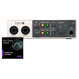 Universal Audio Volt USB Audi... Universal Audio Volt USB Audio Interface with AVID Pro Tools Artist Perpetual License Volt 2