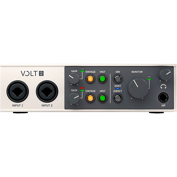 Universal Audio Volt USB Audio Interface with AVID Pro Tools Artist Perpetual License Volt 2