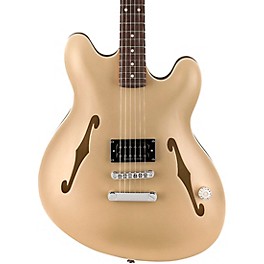 Fender Tom DeLonge Starcaster Electric Guitar Satin She... Fender Tom DeLonge Starcaster Electric Guitar Satin Shoreline Gold