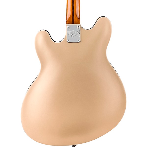 Fender Tom DeLonge Starcaster Electric Guitar Satin Shoreline Gold