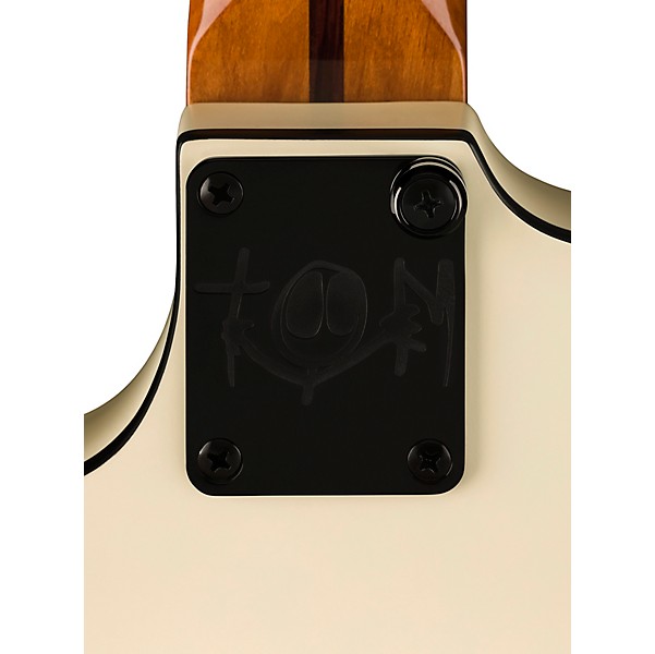Fender Tom DeLonge Starcaster Electric Guitar Satin Olympic White