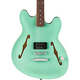 Fender Tom DeLonge Starcaster Electric Guitar Satin Shell Pink Fender Tom DeLonge Starcaster Electric Guitar Satin Surf Green