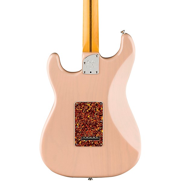 Fender American Professional II Stratocaster Thinline Limited-Edition Electric Guitar Transparent Shell Pink