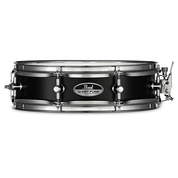 Pearl Short Fuse Black Steel Piccolo Snare Drum 13 x 3.5 in.