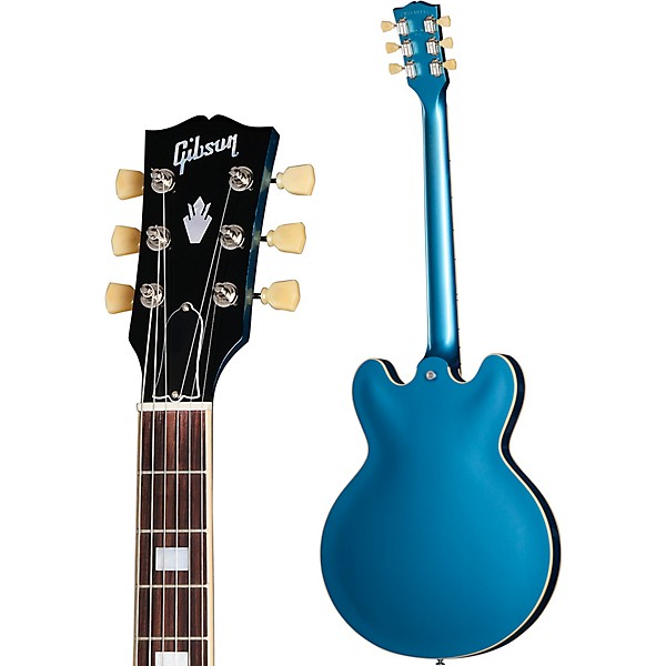 Gibson ES-335 '60s Block Limited-Edition Semi-Hollow Electric Guitar Pelham Blue