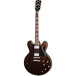 Gibson ES-335 '60s Block Guitar Center-Exclusive Semi-Hollow Electric Guitar Walnut