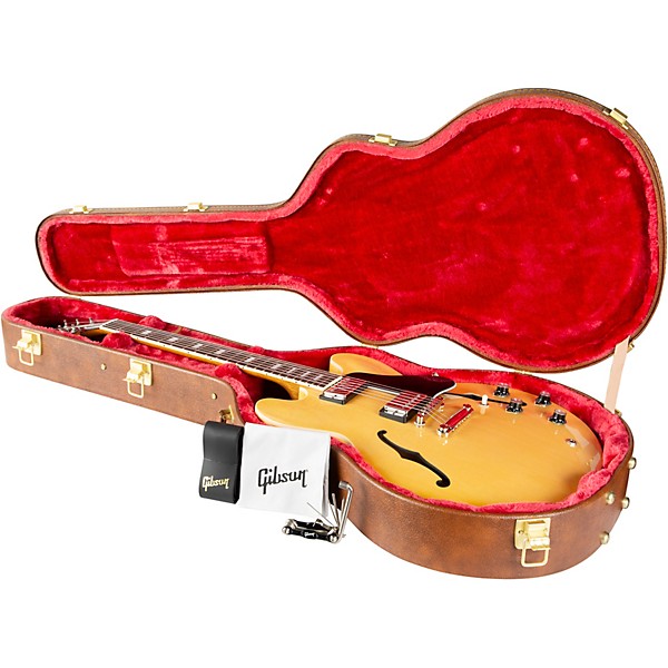 Gibson ES-335 '60s Block Guitar Center-Exclusive Semi-Hollow Electric Guitar Antique Natural