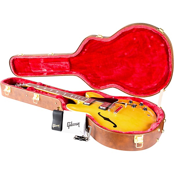Gibson ES-335 '60s Block Guitar Center-Exclusive Semi-Hollow Electric Guitar Antique Natural