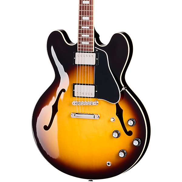 Gibson ES-335 '60s Block Limited-Edition Semi-Hollow Electric Guitar Vintage Burst