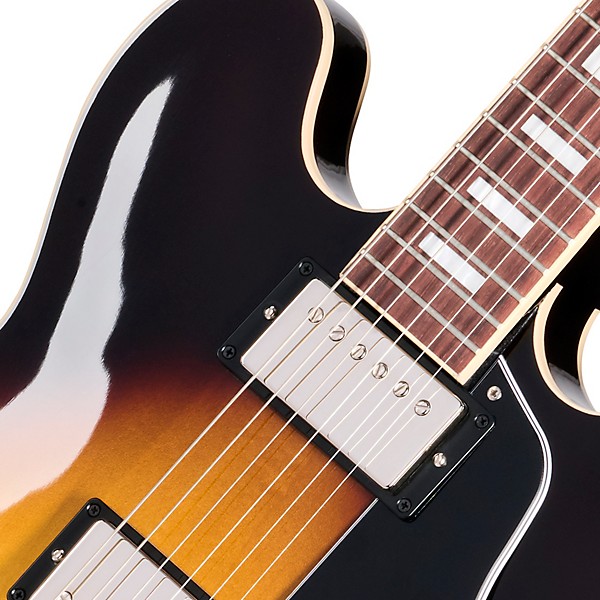 Gibson ES-335 '60s Block Limited-Edition Semi-Hollow Electric Guitar Vintage Burst