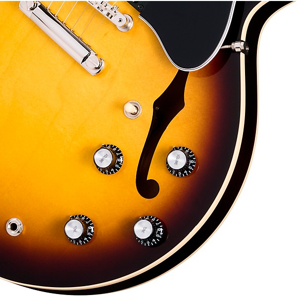 Gibson ES-335 '60s Block Limited-Edition Semi-Hollow Electric Guitar Vintage Burst