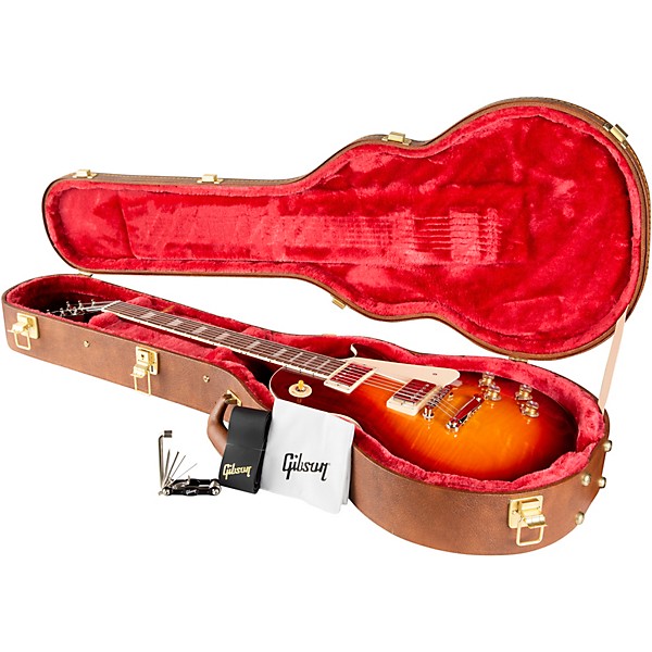 Gibson Les Paul Standard '60s AAA Flame Top Guitar Center-Exclusive Electric Guitar Dark Cherry Sunburst