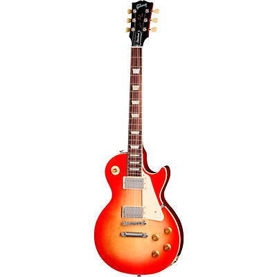 Gibson Les Paul Standard '50S Plain Top Limited-Edition Electric Guitar Washed Cherry Sunburst for sale