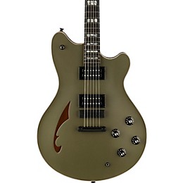 EVH SA-126 Special Semi-Hollow Electric Guitar Matte Army Drab