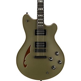 EVH SA-126 Special Semi-Hollow Electric Guitar Tobacco Burst EVH SA-126 Special Semi-Hollow Electric Guitar Matte Army Drab