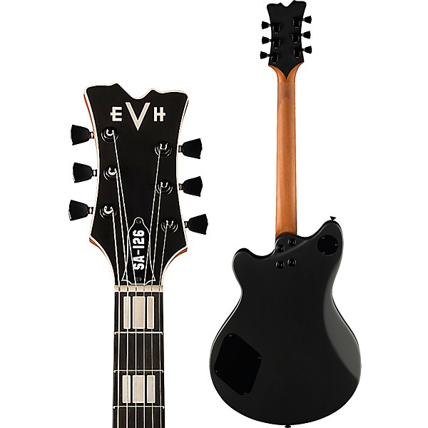 EVH SA-126 Special Semi-Hollow Electric Guitar Stealth Black