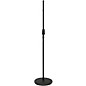 Fender Round Base Microphone Stand Black thumbnail