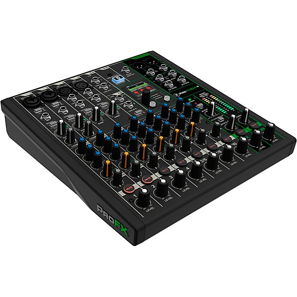 Mackie ProFX10v3+ 10-Channel Mixer With Gator Mixer Bag