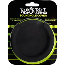 Ernie Ball Acoustic Soundhole Cover Black