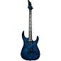 Legator Ninja 6 String Super Shred Series Electric Guitar Blue Burl