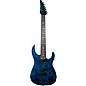 Legator Ninja 7 String Super Shred Series Electric Guitar Blue Burl