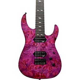 Legator Ninja 7 String Super Shred Series Electric Guitar Magenta Burl