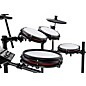Alesis NITRO MAX 8-Piece Electronic Drum Set With Bluetooth, BFD Sounds & DA2108 Drum Amp Black