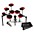 Alesis Nitro Max 8-Piece Ele... Alesis Nitro Max 8-Piece Electronic Drum Set With Bluetooth, BFD Sounds & DA2108 Drum Amp Red