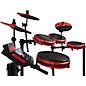 Alesis Nitro Max 8-Piece Electronic Drum Set With Bluetooth, BFD Sounds & DA2108 Drum Amp Red