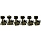 Kluson 6-In-Line Non-Locking Revolution Series F-Mount Tuning Machines With Staggered Posts Nickel thumbnail