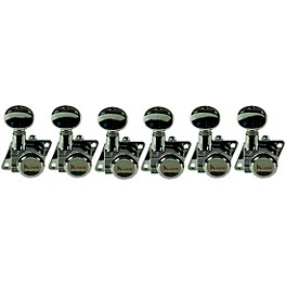 Kluson 6-In-Line Locking Re... Kluson 6-In-Line Locking Revolution Series F-Mount Tuning Machines With Staggered Posts Chrome