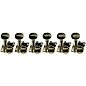 Kluson 6-In-Line Locking Revolution Series F-Mount Tuning Machines With Staggered Posts Nickel thumbnail