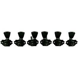 Kluson 3 Per Side Revolution Series G-Mou... Kluson 3 Per Side Revolution Series G-Mount Metal Keystone Tuning Machines Black