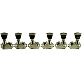 Kluson 3 Per Side Revolution Series G-Mo... Kluson 3 Per Side Revolution Series G-Mount Metal Keystone Tuning Machines Nickel