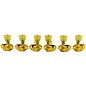 Kluson 3 Per Side Revolution Series G-Mount Pearloid Keystone Tuning Machines Gold thumbnail