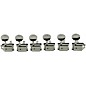 Kluson 6-In-Line Supreme Series Oval Metal Tuning Machines With Staggered Posts Nickel thumbnail