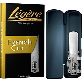 Legere Reeds Alto Saxophone French Cut 3.75 Legere Reeds Alto Saxophone French Cut 2.75