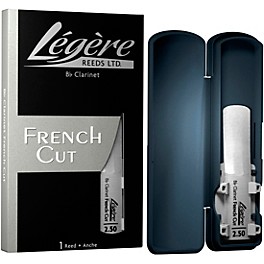 Legere Reeds Bb Clarinet French Cut 3.25 Legere Reeds Bb Clarinet French Cut 2.5