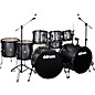 ddrum D2 8-Piece Double Bass Complete Kit with Black Hardware Dark Silver Sparkle thumbnail