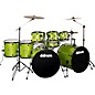 ddrum D2 8-Piece Double Bass Drum Set - Lime Sparkle thumbnail