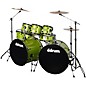 ddrum D2 8-Piece Double Bass Drum Set - Lime Sparkle