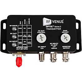 RF Venue OPTIX Series 3 RF to Fiber Optic Conversion System, Transmitter & Receiver