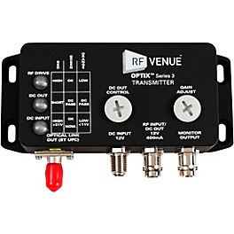 RF Venue OPTIX-S3 OPTIX Series 3 Dual Channel High Performance RF to Fiber Optic Conversion System, Includes 2x Transmitte...