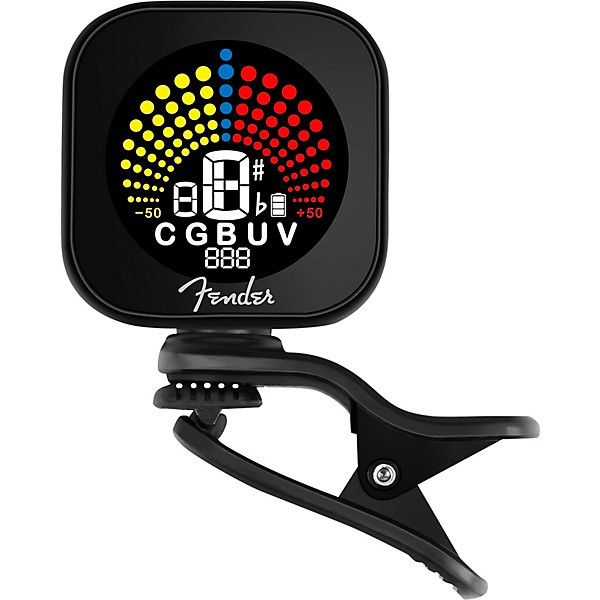 Fender Flash 2.0 Pro Rechargeable Tuner 4-Pack Black