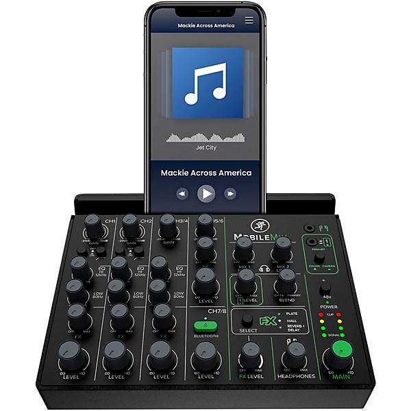 Mackie MobileMix Content Creator Bundle With AT2040 Microphones and ATH-M20X Headphones